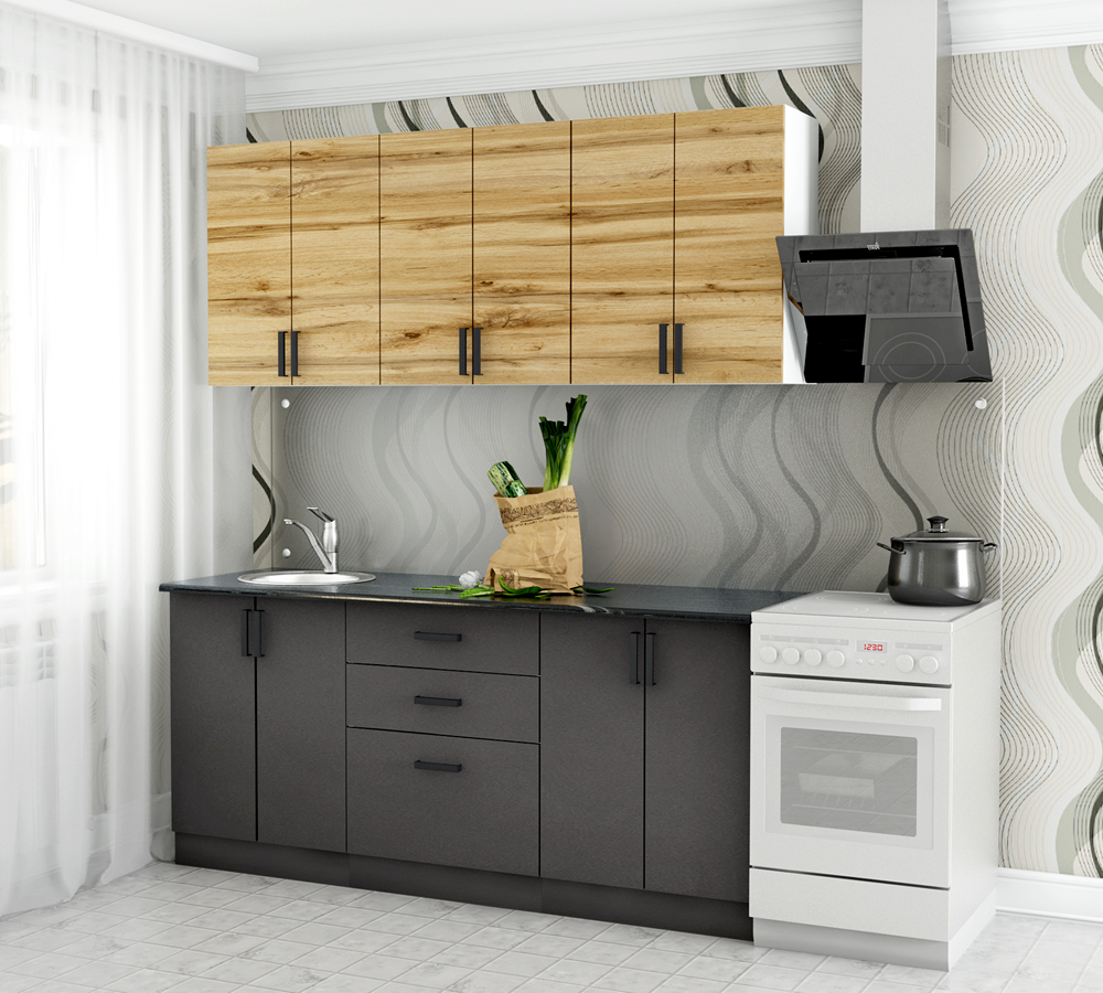 Кухня ЛДСП 1,8м