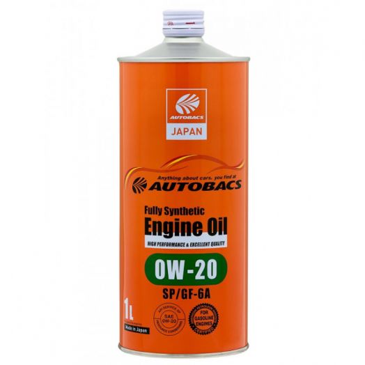 AUTOBACS ENGINE OIL SYNTHETIC API SP ILSAC GF-6A 0W-20, 1л