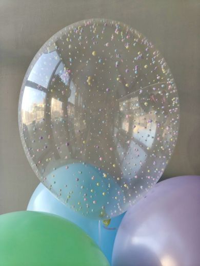 Конфетти пенопласт