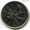 Канада 25 центов 2011