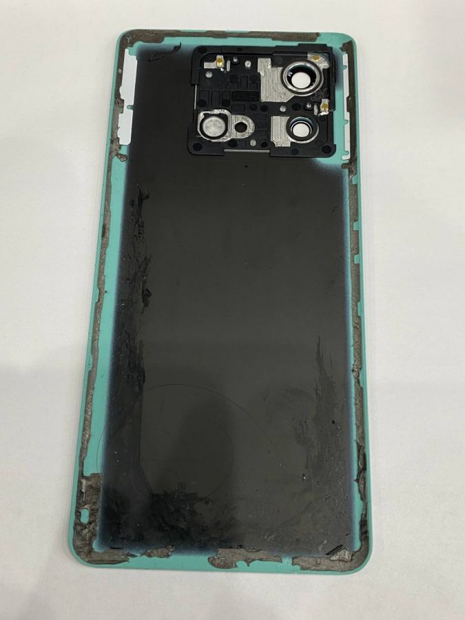 Vivo iQOO Neo 8 Pro  Задняя Крышка зеленая оригинал с разбора (мелкие потёртости)