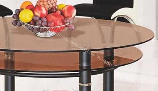 Стол обеденный из стекла Фант-8 круглый