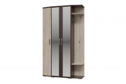 Прихожая ПАОЛА УНИ (ш1200*г375*в2020мм) Венге / Дуб сонома