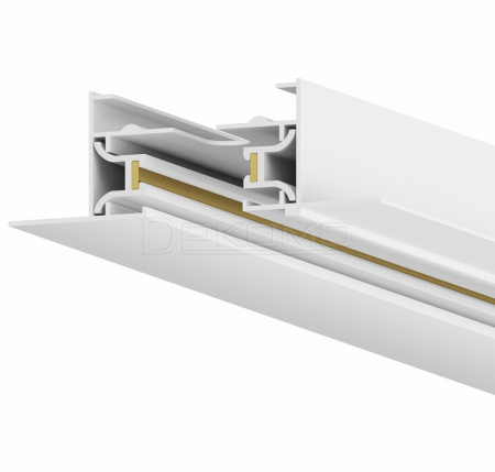 Шинопровод Skylite HSBL_0036 встраиваемый Однофазный 220В-1м, белый