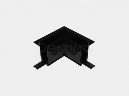 Соединитель угловой внешний для треков встраиваемых SY-LINK SY-LINK-CNLV-T1-BL