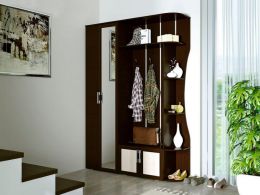 КСЕНИЯ-1 Прихожая УНИ (ш1500*г384*в2100мм) Дуб венге / Сосна Лоредо