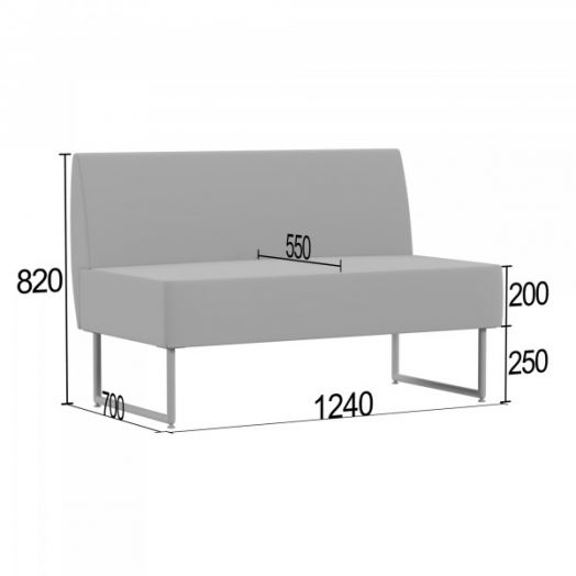 Диван Трион А двойной