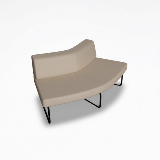 Секция угловая Слендер А 135° выгнутая