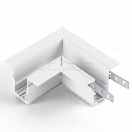 Соединитель угловой L-образный для треков встраиваемых Slim Magnetic 85092/00