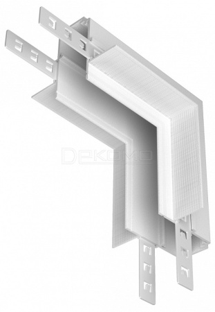 Соединитель угловой L-образный для треков встраиваемых Accessories for tracks Exility TRA034CL-42W