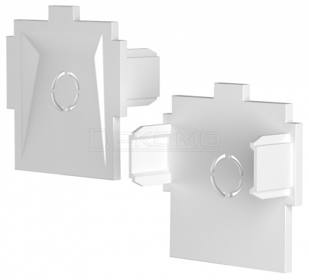 Заглушка для трека Accessories for tracks Radity TRA084EC-12W