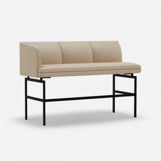 Диванная секция барная Асмунг А тройная с одним подлокотником