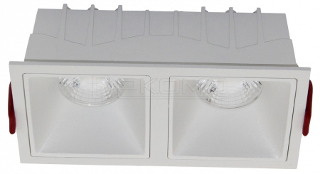 Встраиваемый светильник Alfa DL043-02-15W3K-SQ-W