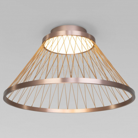 Накладной светильник Cesta 40019/1 LED коричневый