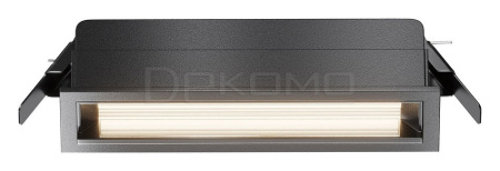 Встраиваемый светильник Parete DL100-6W2.7-3-4K-B