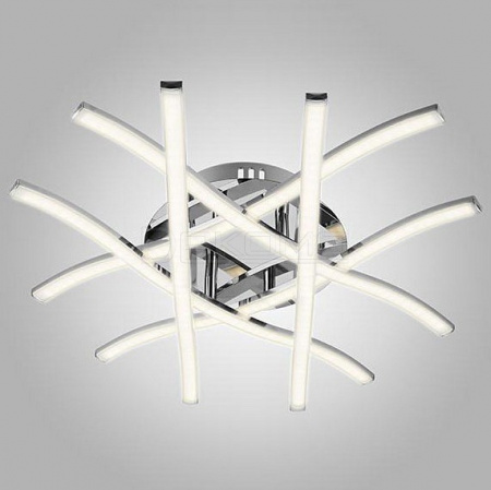 Накладной светильник 90043/6 хром