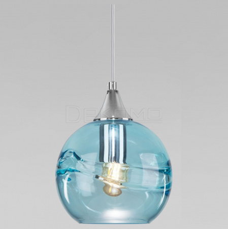 Подвесной светильник Lotus 50221/1 голубой