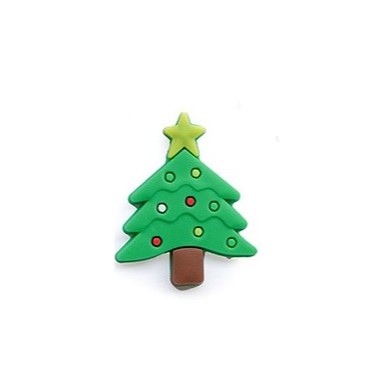 Кабошон каучук Елка 25х30мм МТ-1854-70308