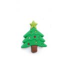 Кабошон каучук Елка 25х30мм МТ-1854-70308