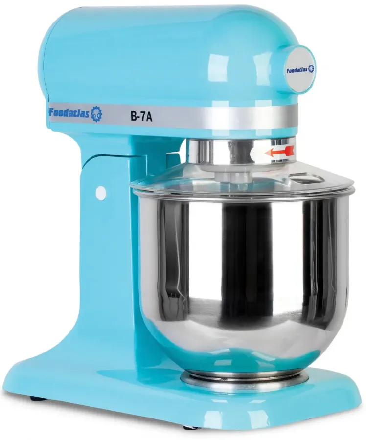 Планетарный миксер Foodatlas B-7A бирюзовый