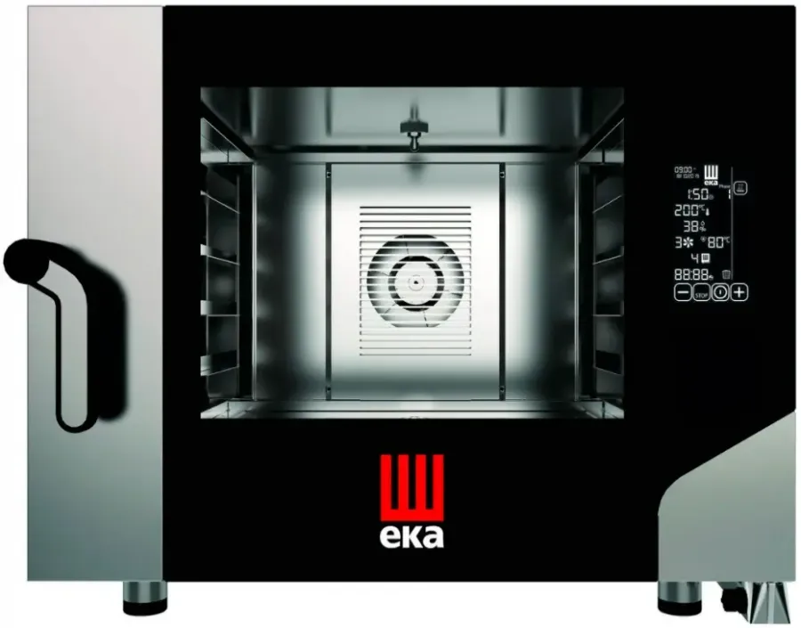 Печь конвекционная электрическая Tecnoeka MKF 464 BM автомойка + термощуп