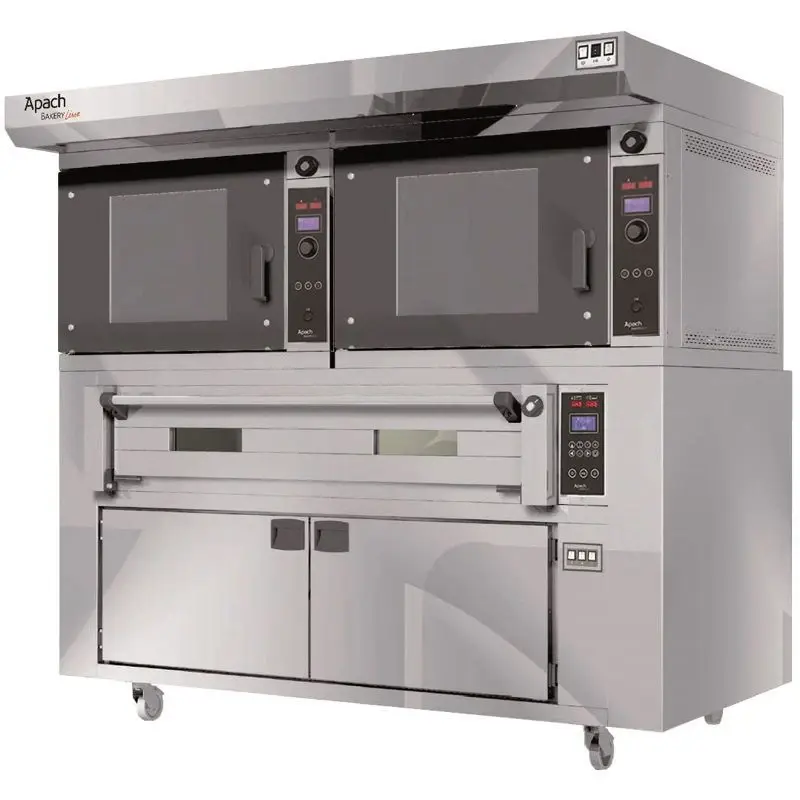 Печь конвекционная электрическая Apach Bakery Line 2K5P60P DP+E4L18PA DPBI-T