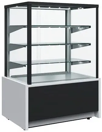 Витрина кондитерская Полюс KC70 VM 0,9-1 Light (ВХСв - 0,9д Carboma Cube Техно)