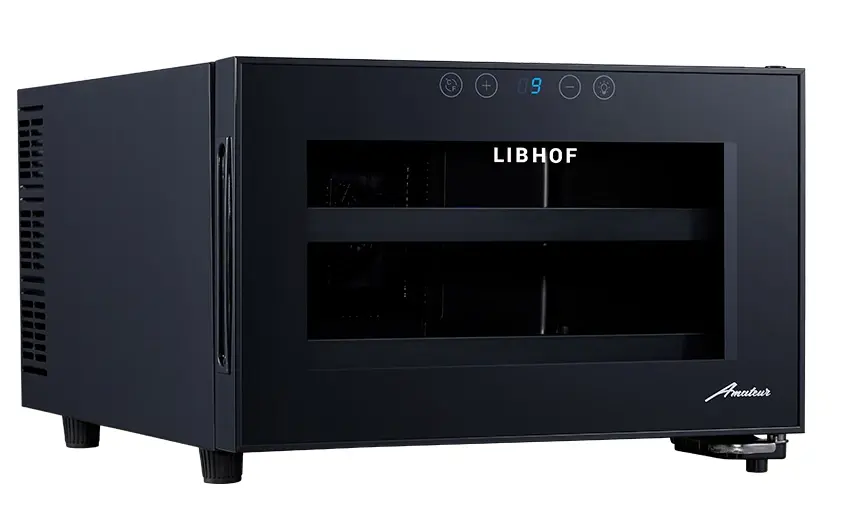 Винный шкаф монотемпературный Libhof AP-8 Black