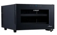 Винный шкаф монотемпературный Libhof AP-8 Black