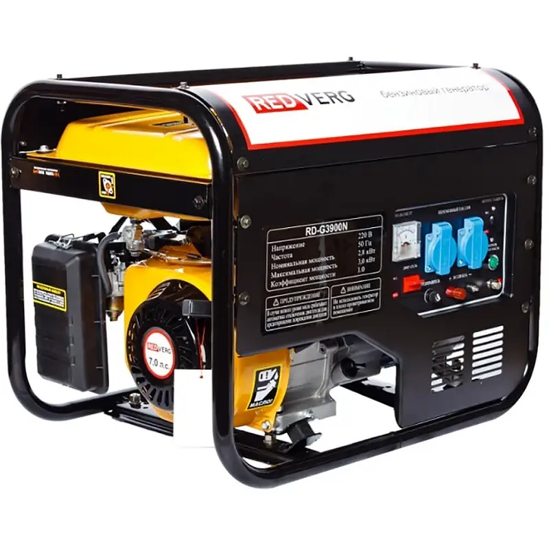 Redverg RD-G3900N генератор бензиновый