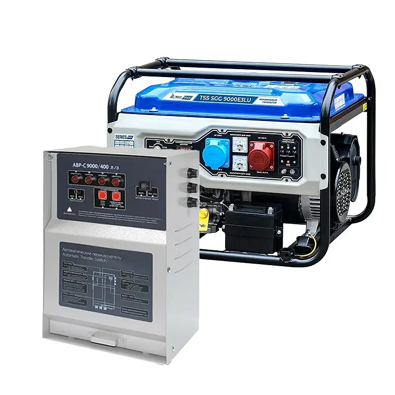 ТСС SGG 9000E3LU бензиновый генератор с блоком АВР ТСС С 9000/400 л/з 190052/190027