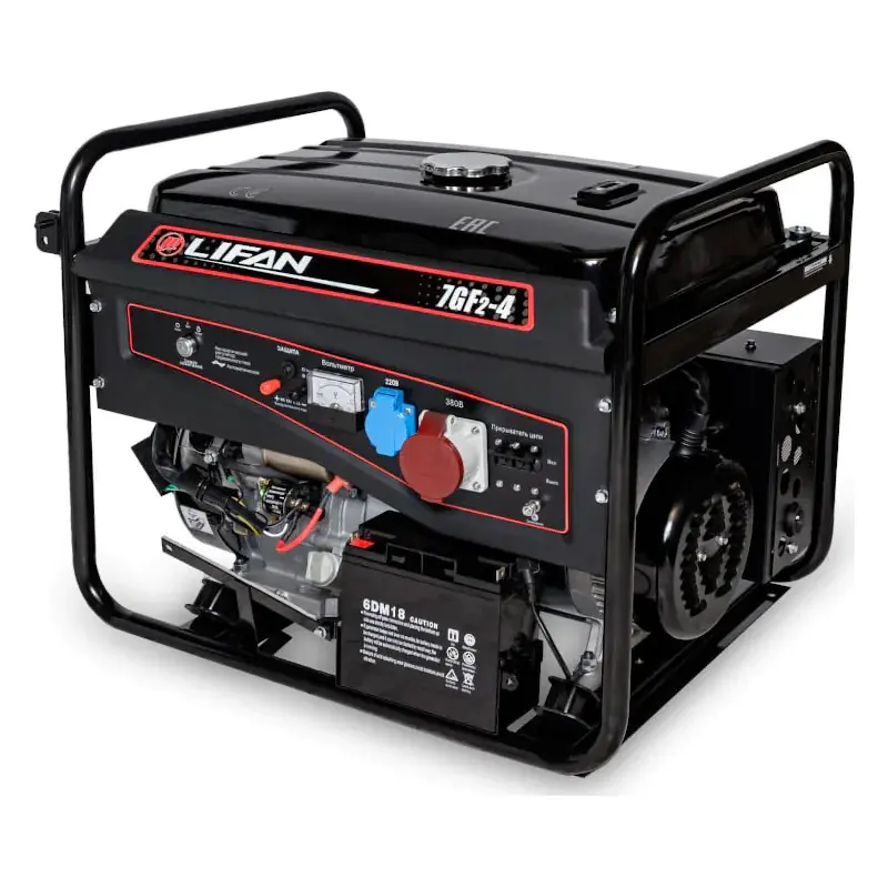 Lifan 7 GF2-4 (LF7500E3) бензиновый генератор 00-00000504