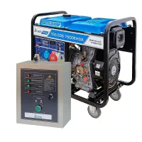 ТСС SDG 7500EH3A дизель генератор с блоком АВР ТСС С 9000D/400 100027/190034