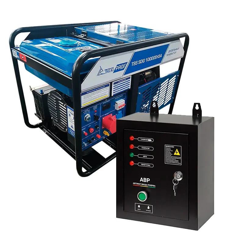 ТСС SDG 10000EH3A дизель генератор с блоком АВР ТСС АВР-С 14000D/230/400 100038/190095