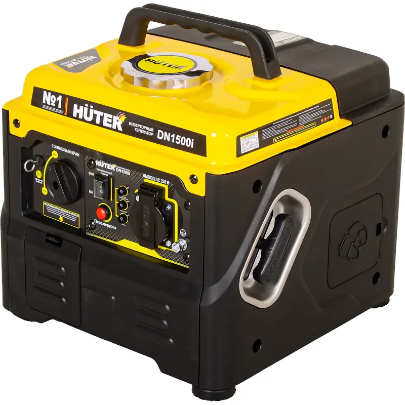 HUTER DN1500i инверторный бензиновый генератор 64/10/4