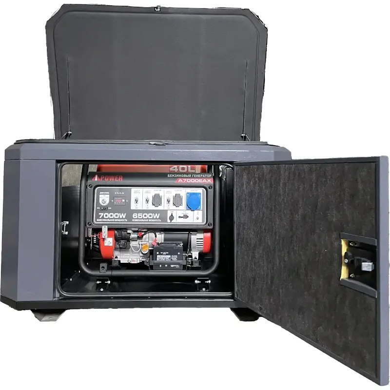 A-iPower A7000EAX бензиновый генератор в кожухе 1400SS RAL 7024 УТ-11184323