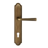 Ручка на планке Extreza Sandro 332 CYL PL03 матовая бронза