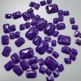 Микс фиолетовый алмазы и космики глянец