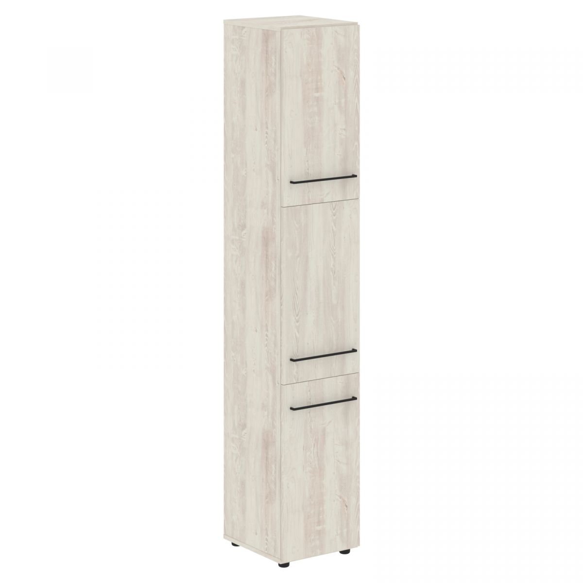 Шкаф колонка с 3-мя глухими малыми дверьми LHC 40.8 400х430х2253