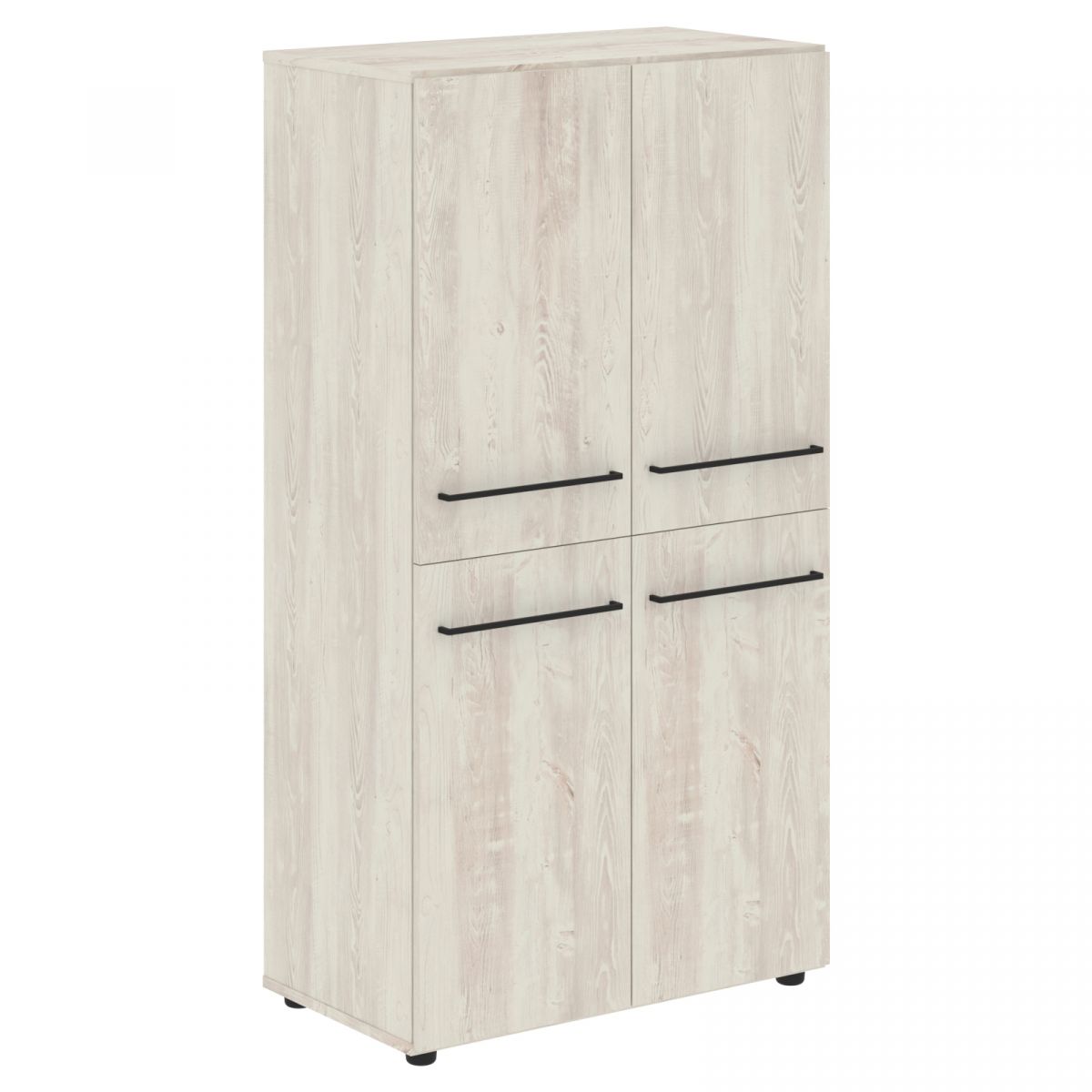 Шкаф с 2-мя комплектами глухих малых дверей LMC 80.4 800х430х1517