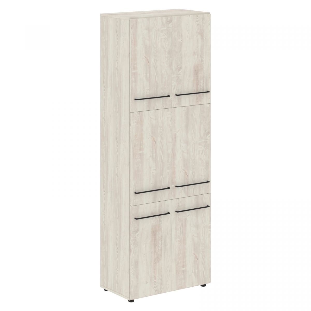 Шкаф с 3-мя комплектами глухих малых дверей LHC 80.8 800х430х2253