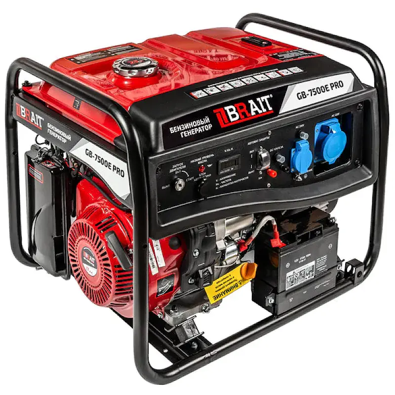 BRAIT GB-7500E PRO генератор бензиновый 02.01.035.035