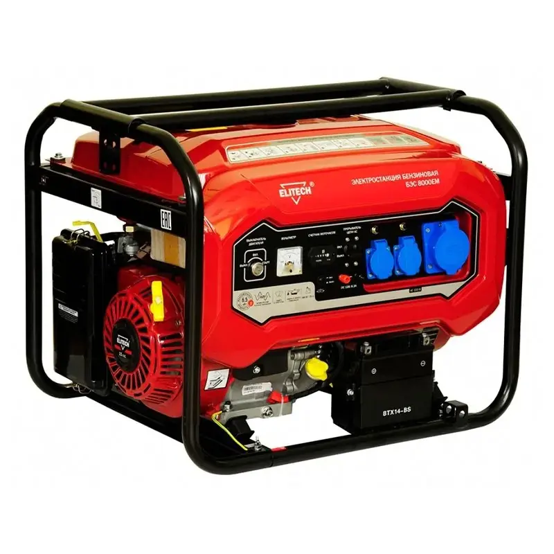 ELITECH БЭС 8000ЕМ бензиновый генератор