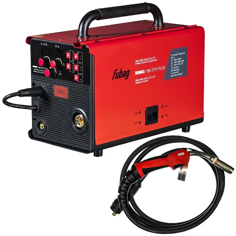 FUBAG IRMIG 188 SYN PLUS сварочный полуавтомат инверторный с горелкой FB 250 Ergo 41380.1