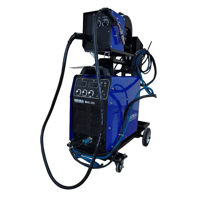 BRIMA MIG-350 сварочный полуавтомат 380 в, с тележкой БП-00000728