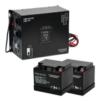 TEPLOCOM Solar 1500, 40Ач источник бесперебойного питания и 2 акб, 12386