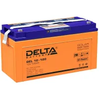 DELTA GEL 12 120 аккумулятор 4614010140002