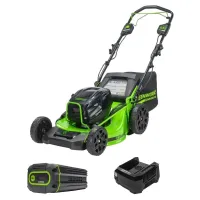 Аккумуляторная газонокосилка Greenworks GC82HPLM51K8 (1 x 8 Ач, ЗУ) 2518907U8
