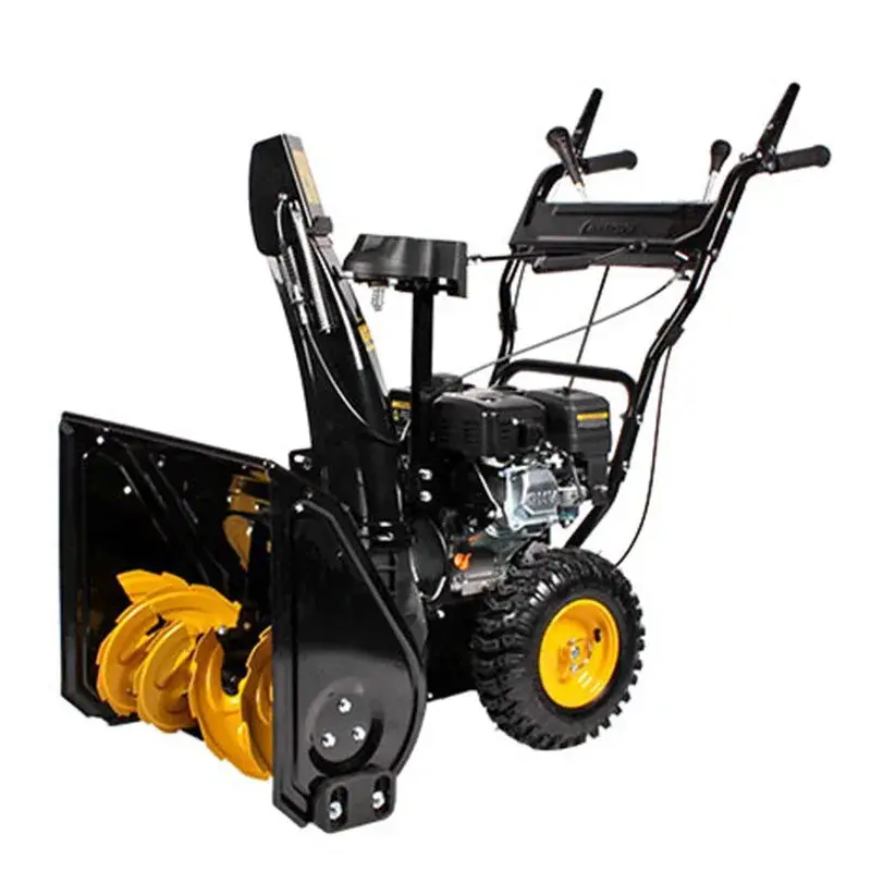 CHAMPION ST661 снегоуборщик бензиновый 6.5 л.с. ковш 61 см, выброс 11 м, 4 вперед/1 назад