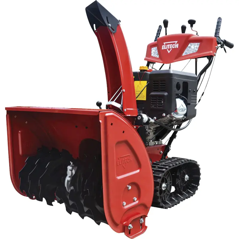 ELITECH СМ 12ЭГ (Е1609.008.00) снегоуборочная машина 12 л.с. ковш 71 см, выброс 15 м, 6 вперед/2 назад 200872